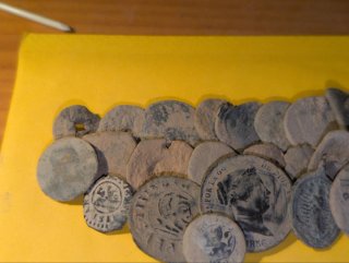 Lote monedas antiguas