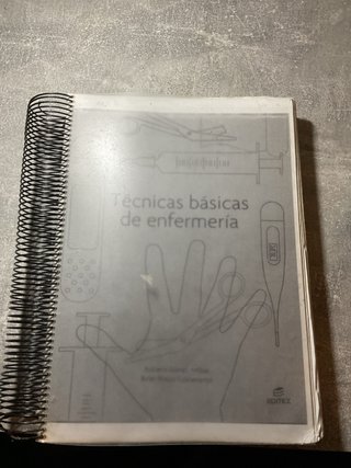 Libro Técnicas Básicas de Enfermería