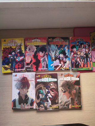 Lote My hero academia 1 al 7