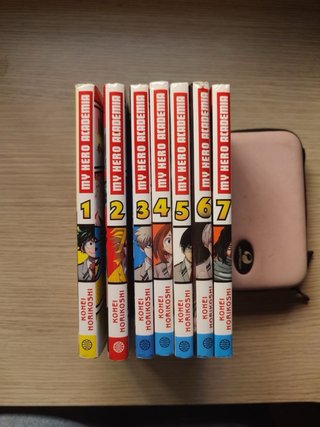 Lote My hero academia 1 al 7