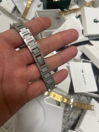 Pulseras Lacoste Oro y Plata