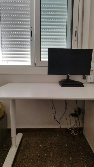 Escritorio Bekant IKEA Blanco mas buk de cajones