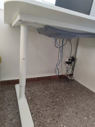 Escritorio Bekant IKEA Blanco mas buk de cajones
