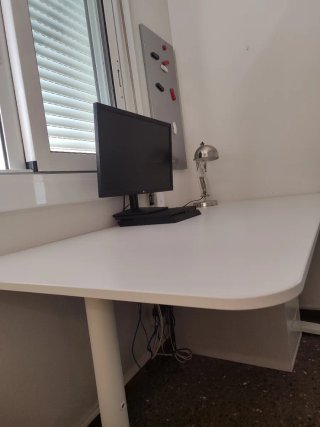 Escritorio Bekant IKEA Blanco mas buk de cajones