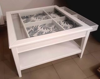 Mesa de centro, modelo Ikea Liatorp.