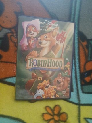DVD Robin Hood Disney Los Clásicos Español