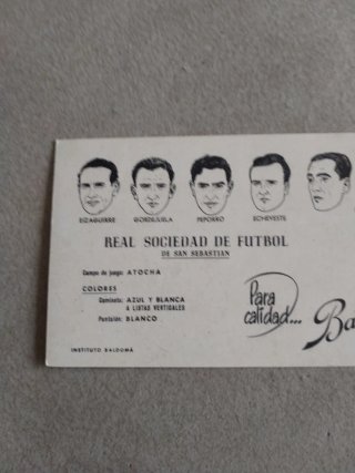 Real Sociedad 1954 Chocolate Batanga