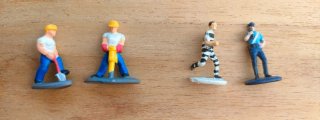 Lotto 4 Micro Machines Galoob Vintage