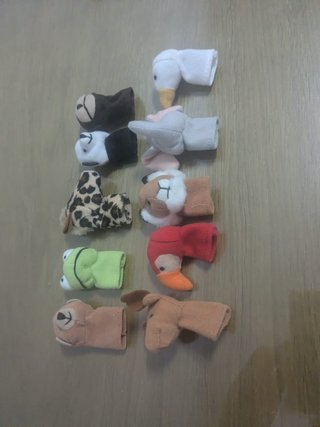 Marionetas de dedo animales