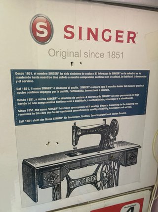 Máquina de coser Singer