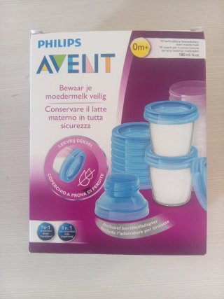 Philips Avent Contenitori Latte Materno