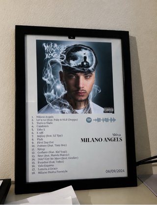 Quadri Spotify Shiva Album Personalizzati -