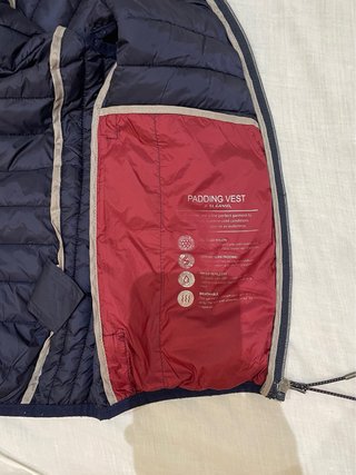 Chaleco Acolchado El Ganso Azul