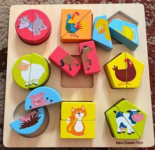 Juguetes de madera educativos para bebés