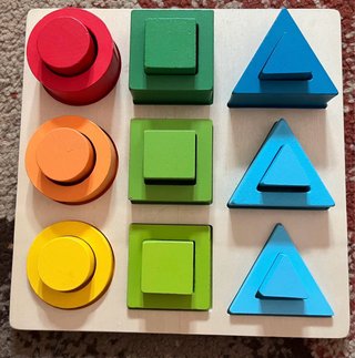 Juguetes de madera educativos para bebés