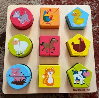 Juguetes de madera educativos para bebés