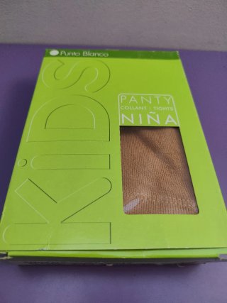 Punto Blanco Panty Niña Talla Única Marrón