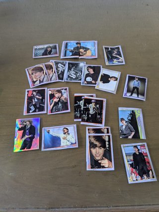 Cromos Justin Bieber