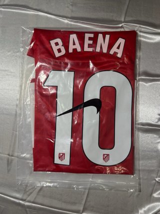 Camiseta At. Madrid Baena #10 Talla L