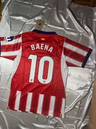 Camiseta At. Madrid Baena #10 Talla L