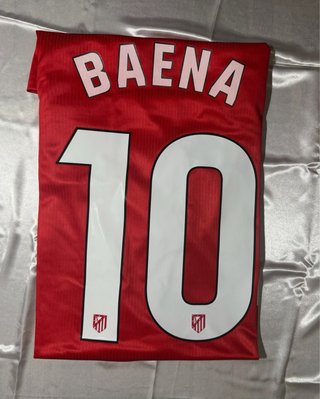 Camiseta At. Madrid Baena #10 Talla L