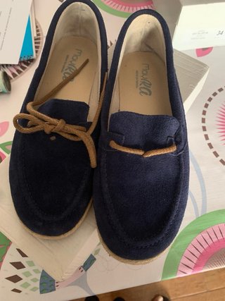 Mocasines niño azul marino talla 37