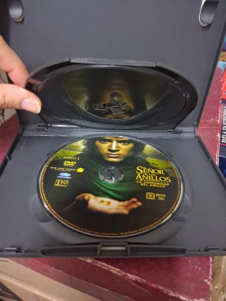 DVD El señor de los anillos 1