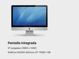iMac 27” 2013 · SSD 1 TB