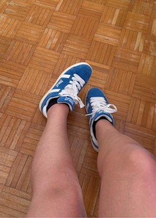 Scarpe da ginnastica donna Everlast blu e bianche