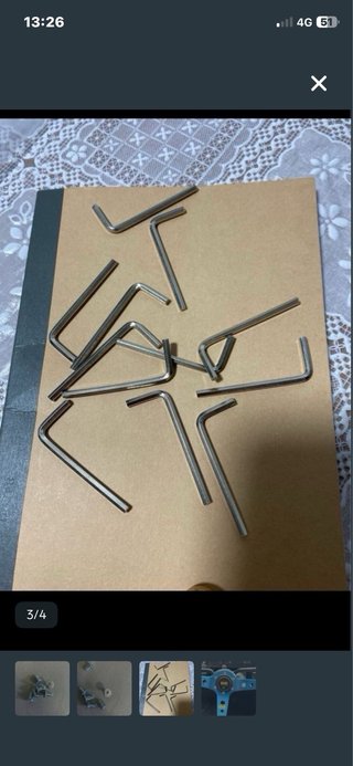 Tornillos acero volante deportivo nuevos