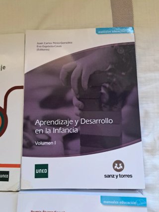 Libros 1° curso educación infantil UNED