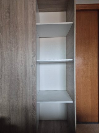 Armario puertas correderas madera