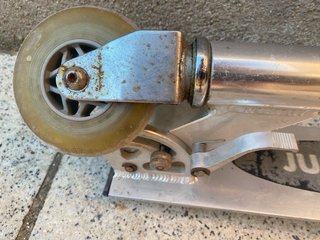 Patinete aluminio plegable 2 ruedas