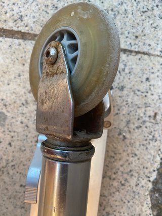 Patinete aluminio plegable 2 ruedas
