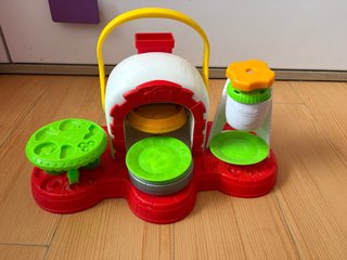 Horno de Play-Doh para hacer pizzas