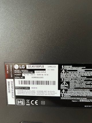 Smart TV LG 32”