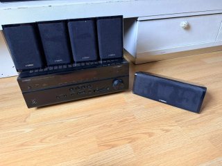 Home cinema Yamaha 5 altavoces + subwoofer