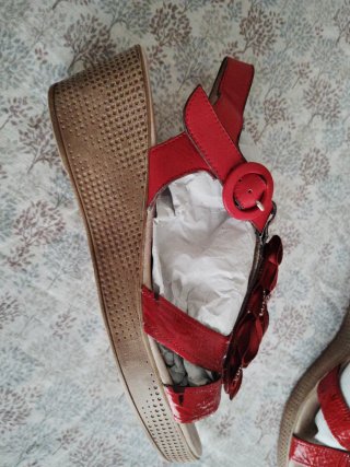 Sandalias Hispanitas Rojas