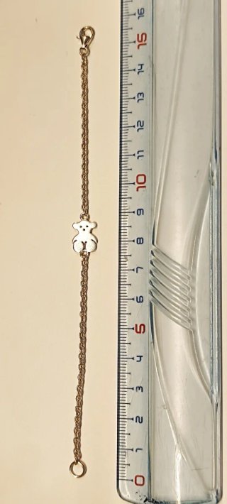 Pulsera Tous Oso Plata Original