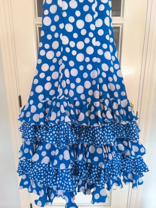Vestido de Flamenca, inspiración Guajira.