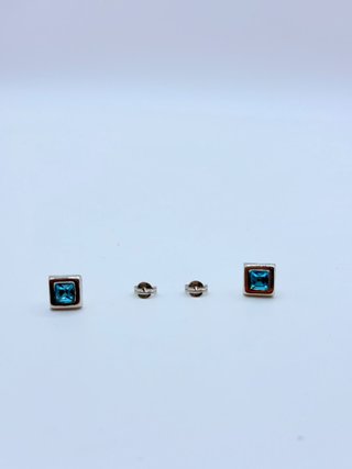 Pendientes Oro Blanco 18K 0.98GR