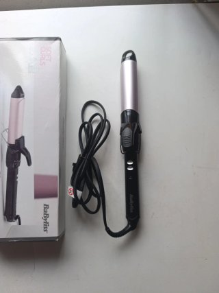 Rizador de pelo BaByliss 32mm Negro/Rosa