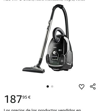 Aspiradora AEG SilentPerformer Green