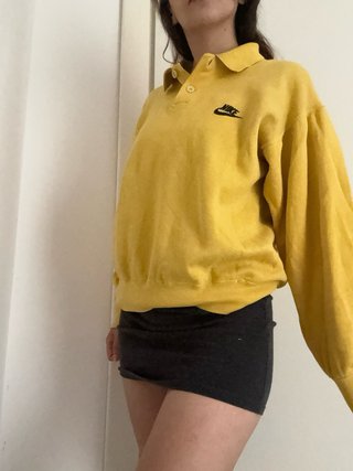 Felpa Nike vintage gialla