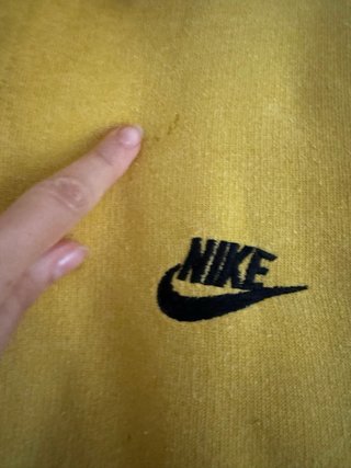 Felpa Nike vintage gialla