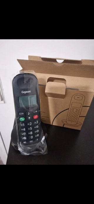 Teléfono Inalámbrico Gigaset Negro
