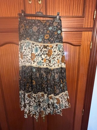 Falda Peace+Love Multicolor. TallaM/40