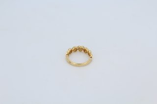 Anillo Corazones Circonitas Oro 18k.R:043-01-00280