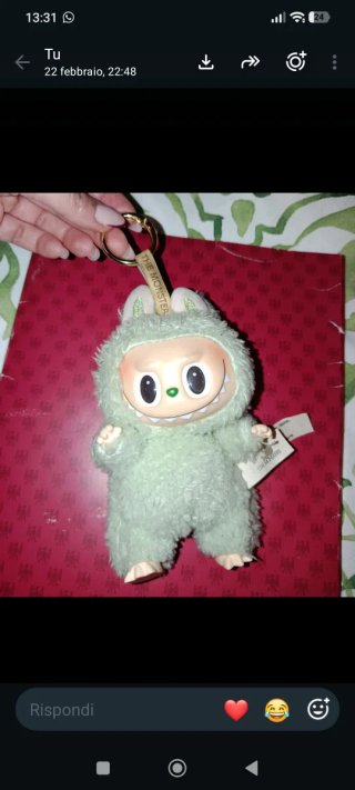 Portachiavi Labubub originale POP MART