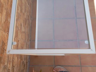 Escritorio Ikea Metal Cristal Blanco